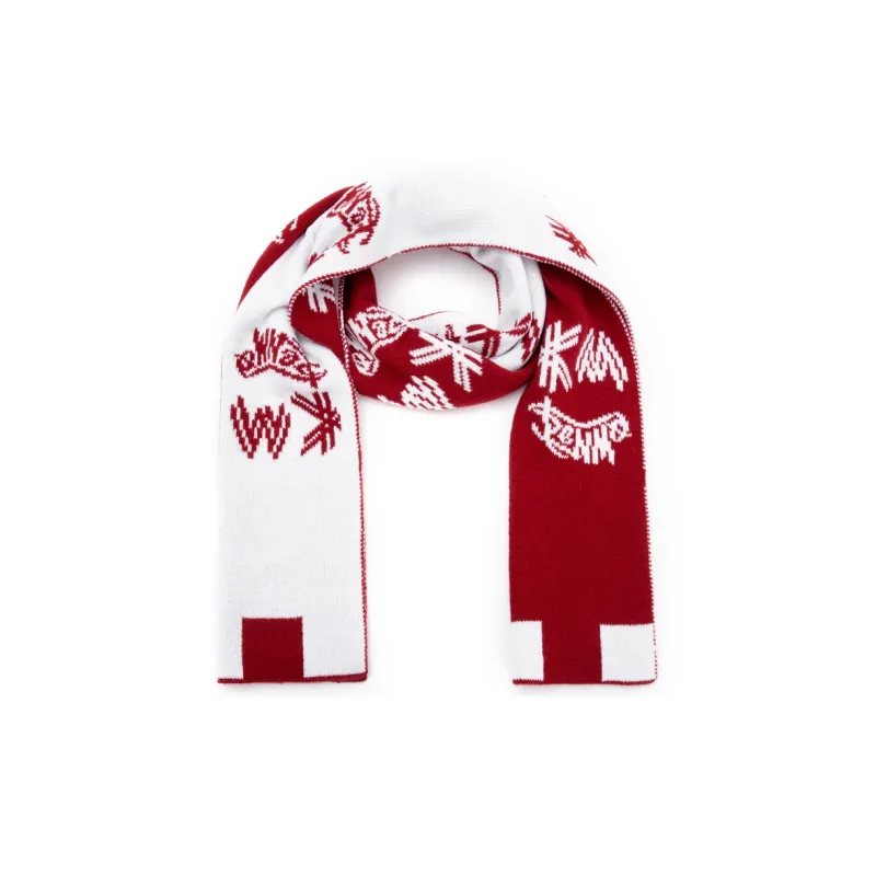 KENMO Acrylic Knit Scarves Unisex-10