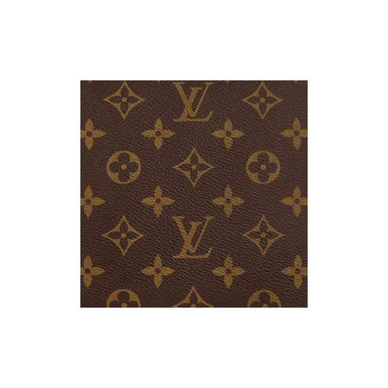 LOUIS VUITTON Trio Pouch Taurillon Illusion Silver-4