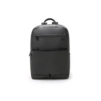 ELLE HOMME Fabric Laptop Backpack Unisex Gray Green