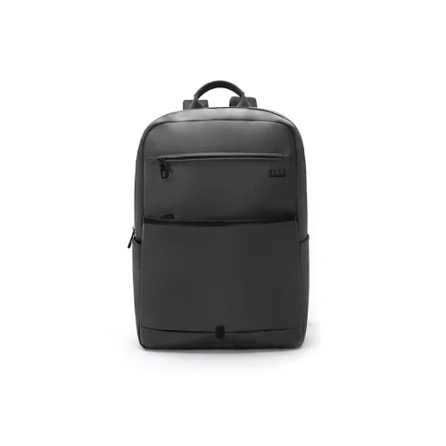 ELLE HOMME Fabric Laptop Backpack Unisex Gray Green