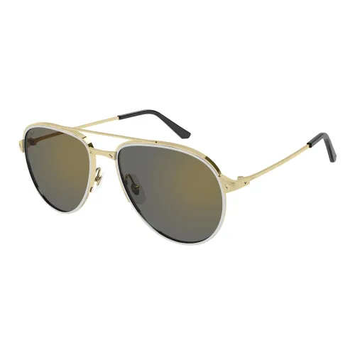 Cartier Aviator Frame Sunglasses