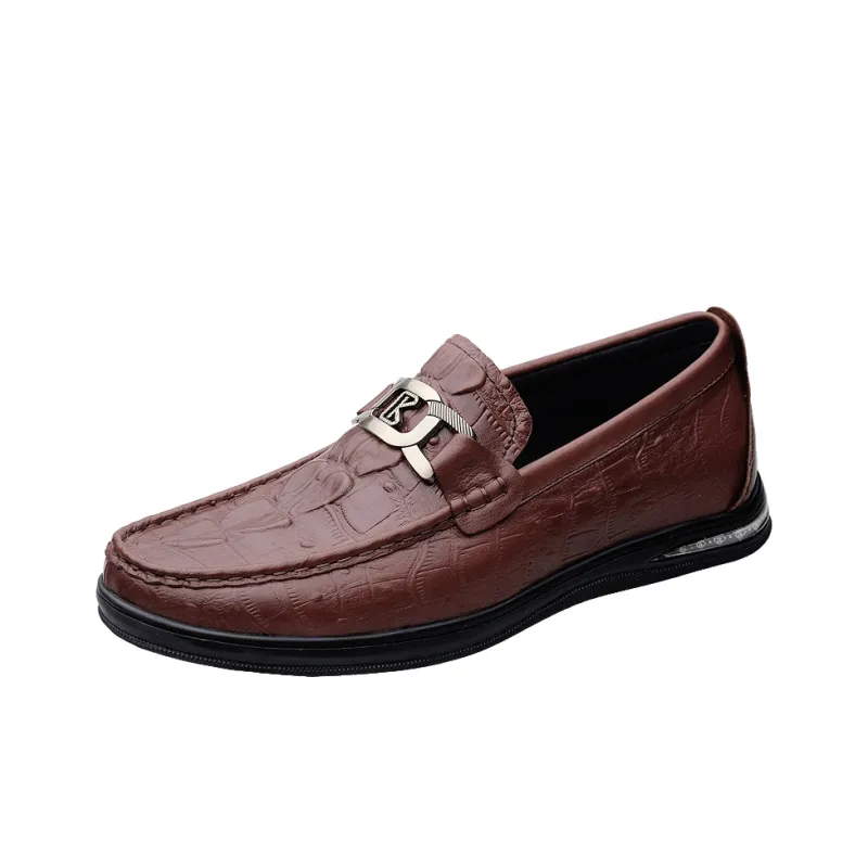 CKVUSAMG Gommino Loafers Unisex Black/Burgundy/Scarlet-17