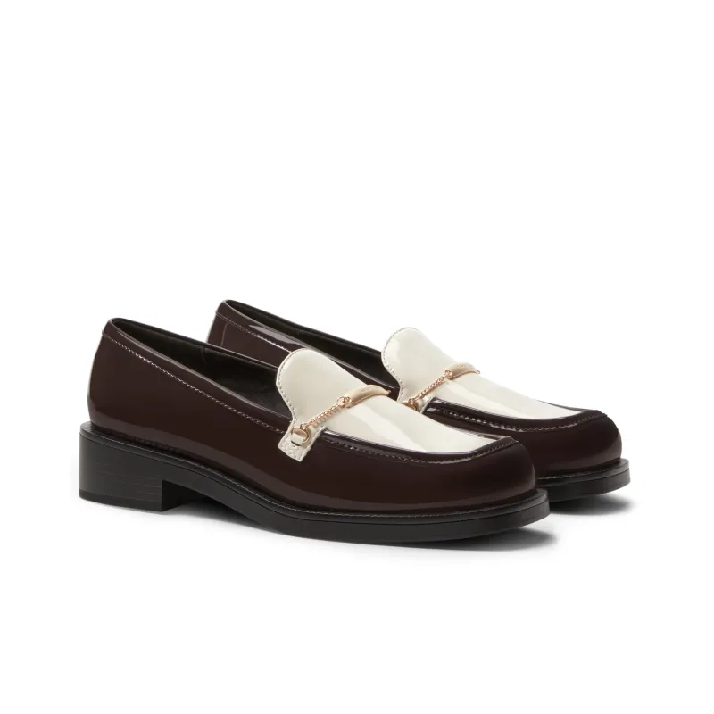 CHARLES&KEITH Small CK Loafers 3.6cm Women's-4