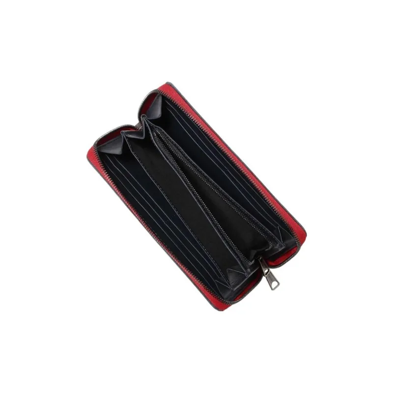 DIESEL Cotton Wallet Regular Men's Denim Red-3