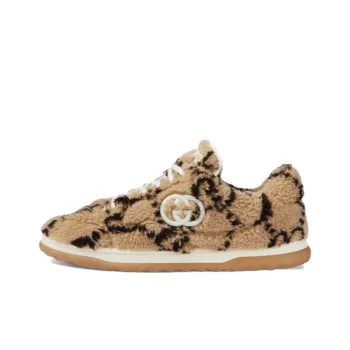 GUCCI MAC80 Low Top Casual Shoes Men's Brown