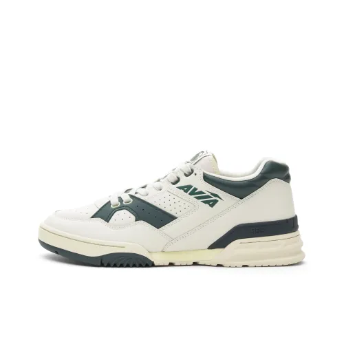 AVIA 855 Series Vintage Basketball Shoes Men Low-Top Beige/Green