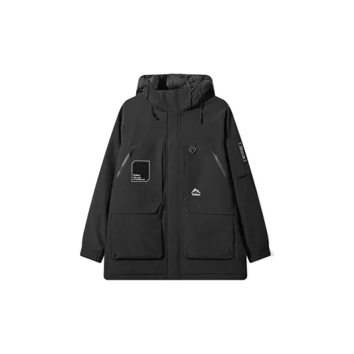 Cabbeen Down Jackets Men Coal Black