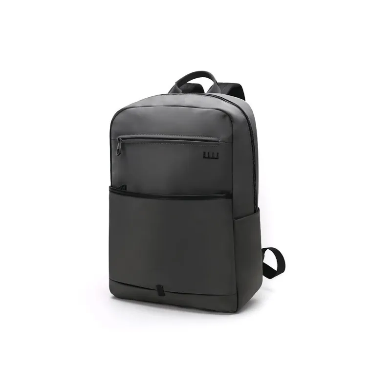 ELLE HOMME Fabric Laptop Backpack Unisex Gray Green-1