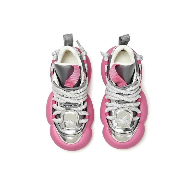 XMZY Balloon Party Height Increasing, Lightweight, Breathable, Slip Resistant Chunky Sneakers Unisex-2