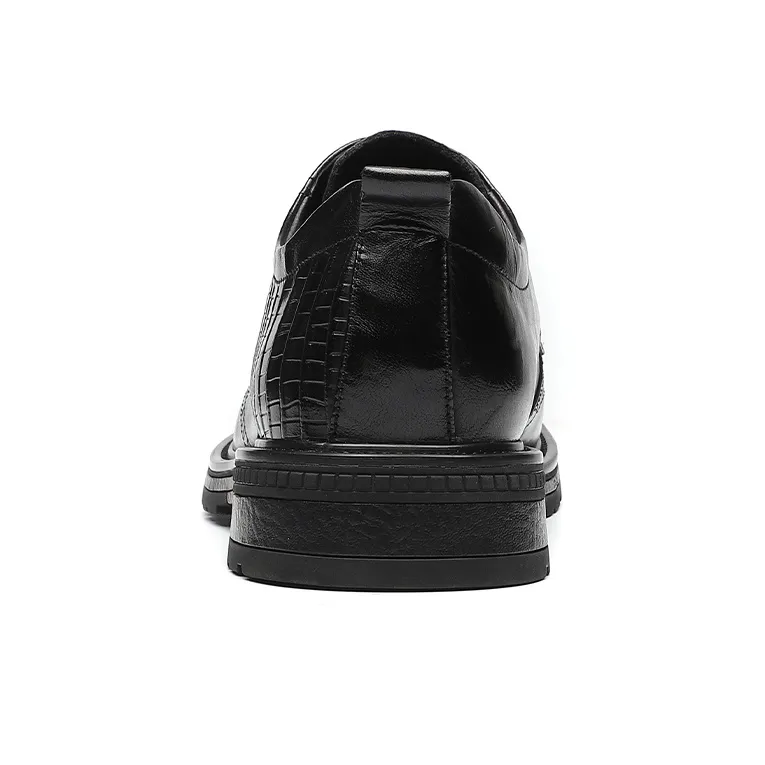 15 MINS Dress Shoes Men Low Top Black/Brown-3