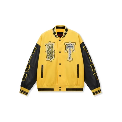 DICETINY Jackets Unisex Bright Yellow