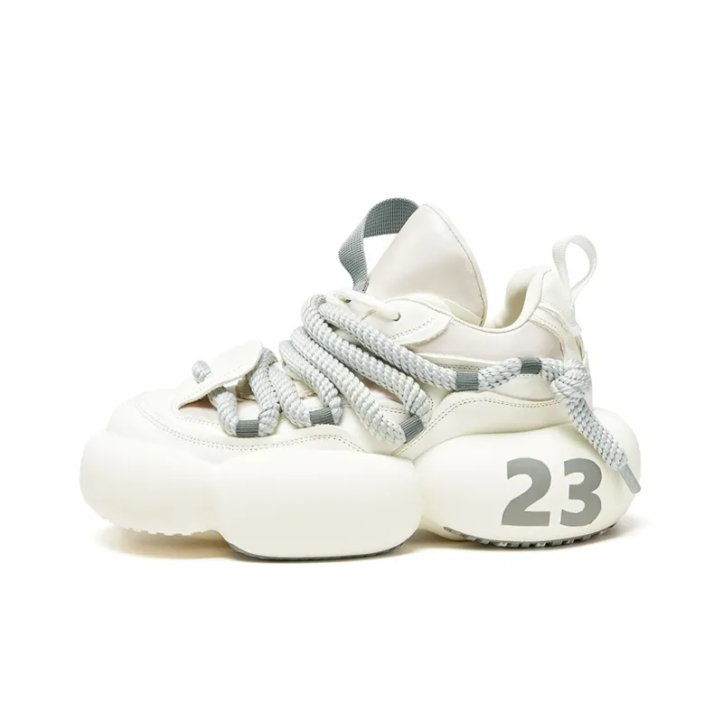 XMZY Balloon Party Height Increasing, Lightweight, Breathable, Slip Resistant Chunky Sneakers Unisex-22