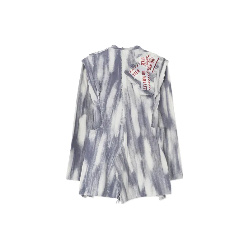 Yohji Yamamoto Denim Jackets Women's Gray-1