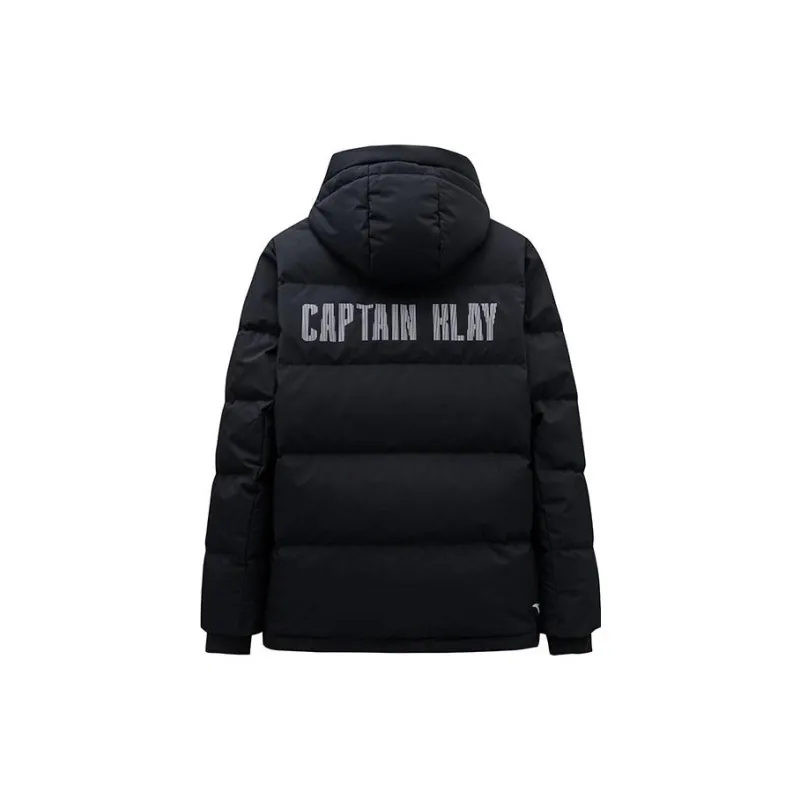 Anta Basketball Collection Down Jacket Men's Basic Black-1
