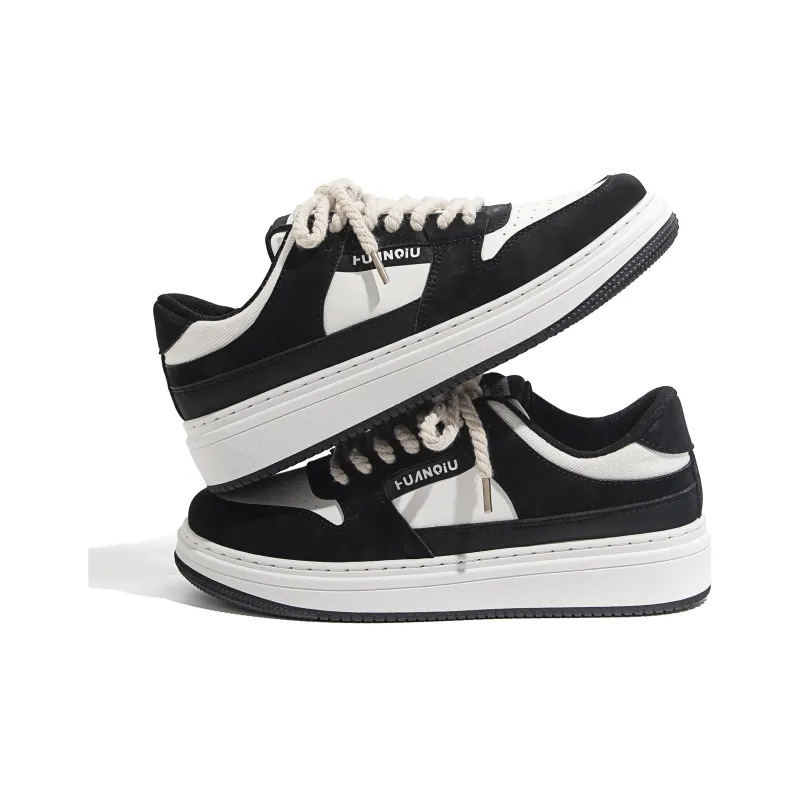 HUANQIU Year Of The Snake Limited Edition, Air Force 1 Low Top Skateboard Shoes Men's White Black-2