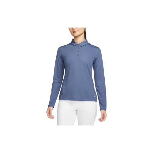 Nike Polo Shirts Women's Diffused Blue