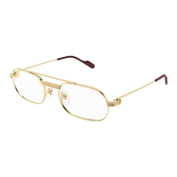 Cartier Oval Frame Glasses
