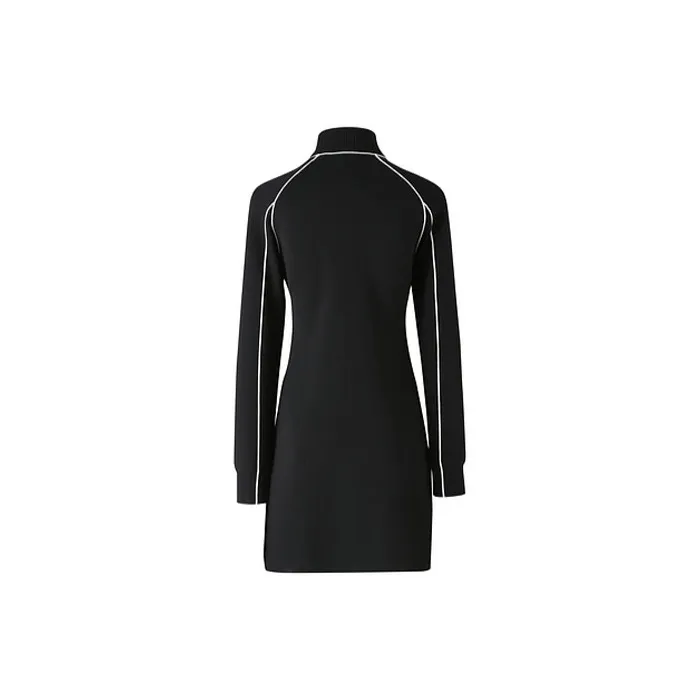 III VIVINIKO Long Sleeved Dresses Women's Black-1