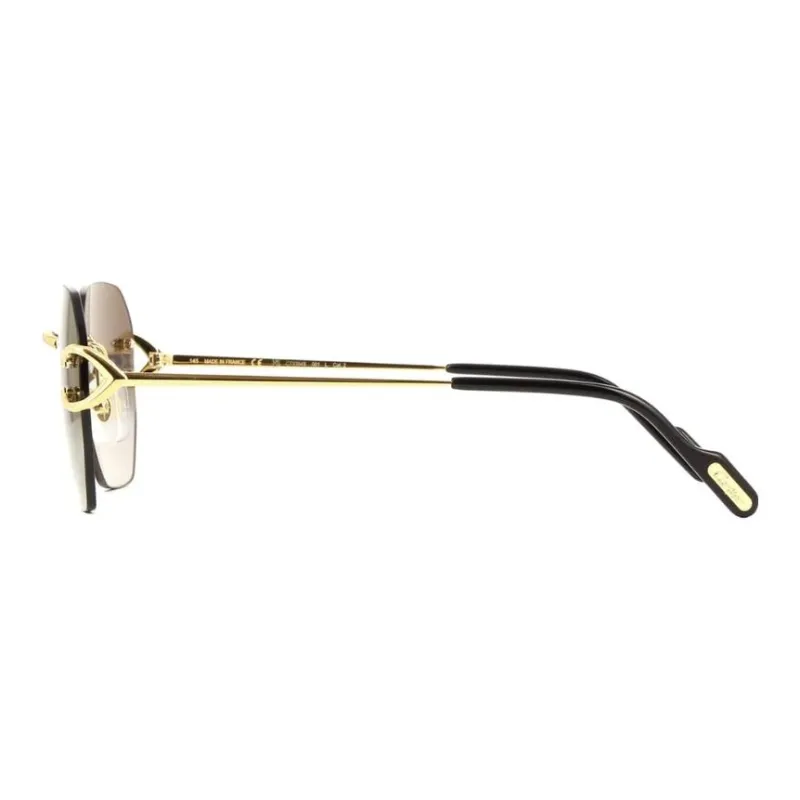 Cartier Geometric Frame Sunglasses-2