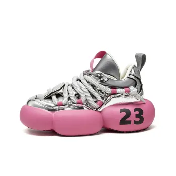 XMZY Balloon Party Height Increasing, Lightweight, Breathable, Slip Resistant Chunky Sneakers Unisex