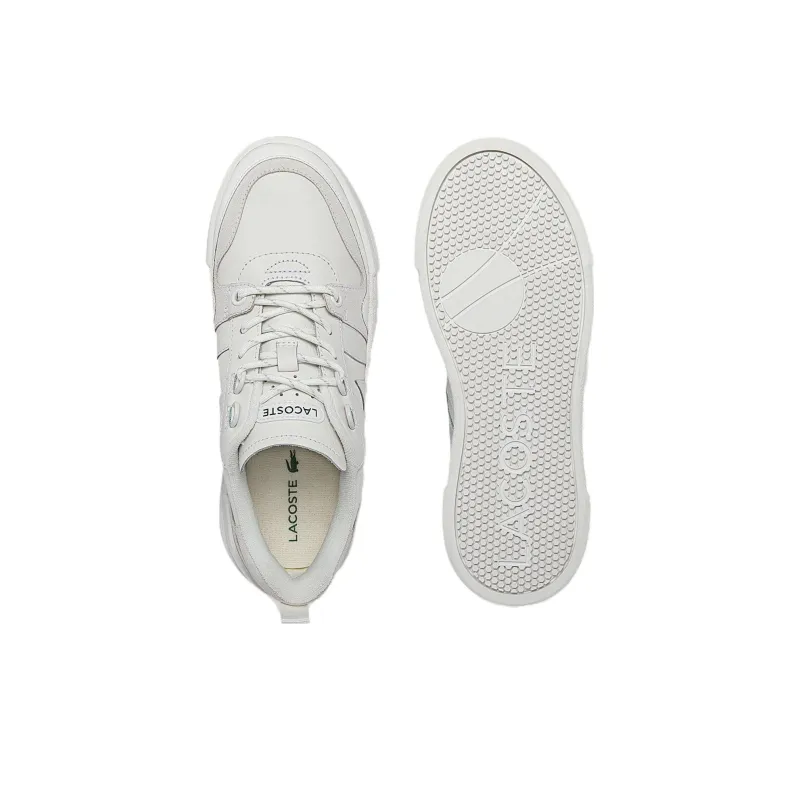 LACOSTE Low Top Skateboard Shoes Women's White-5