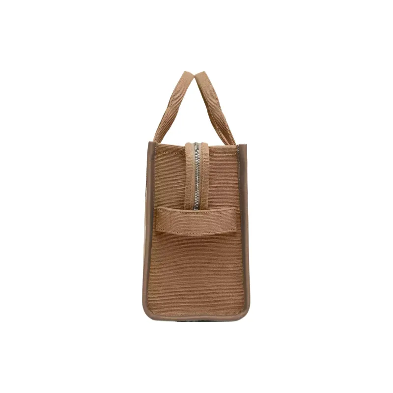 MARC JACOBS The Medium Jacquard Tote Bag Camel-1