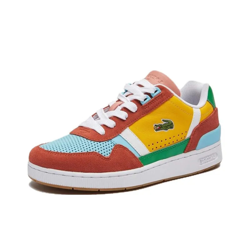 LACOSTE Low Top Skateboard Shoes Women's Multicolor-0