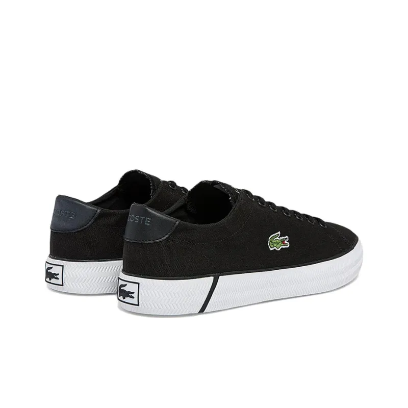 LACOSTE Skateboard Shoes Men Low Top Black-2