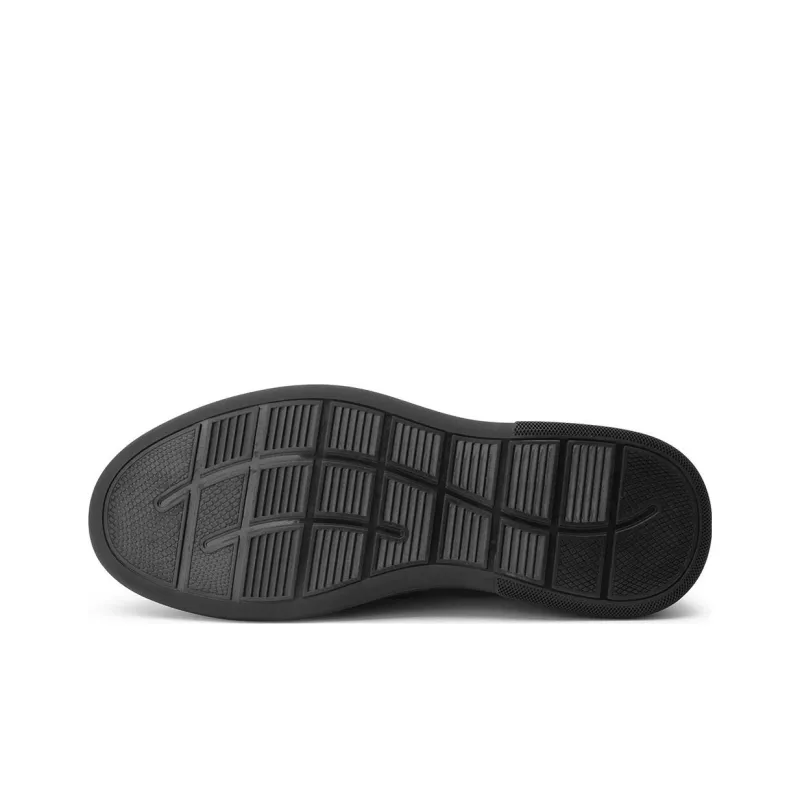 CROWN Low Top Casual Shoes Men's Black One Yard Larger-4