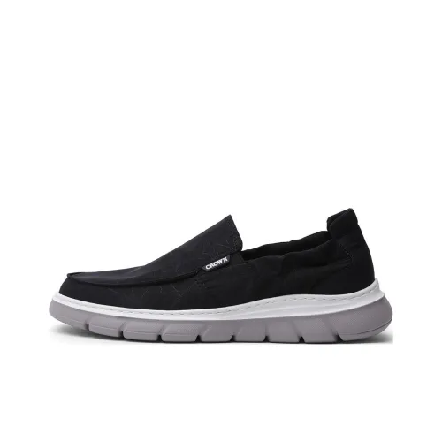 CROWN Lifestyle Shoes Men Low-Top Black