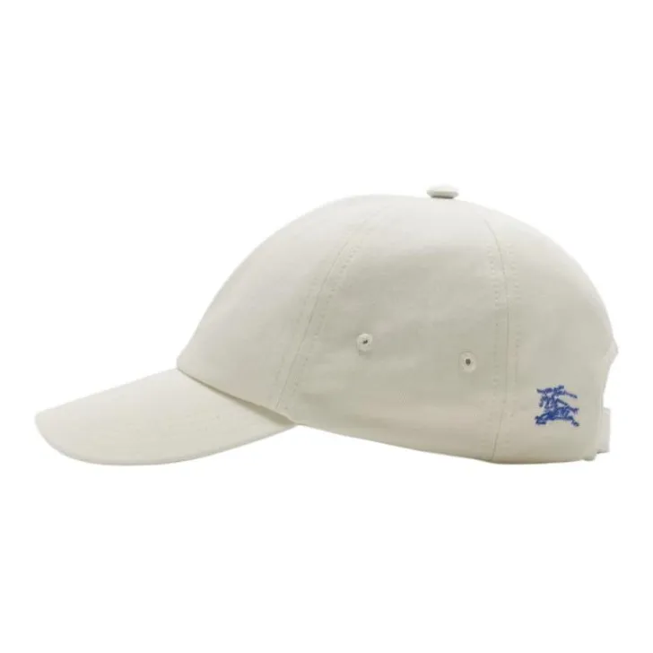 Burberry Cotton Baseball Caps Women's White-2