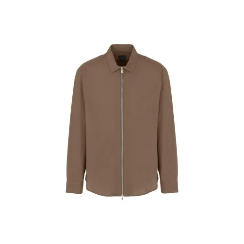 ARMANI EXCHANGE Jackets Men Brown