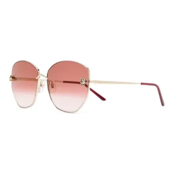 Cartier Panther plaque Butterfly frame Sunglasses