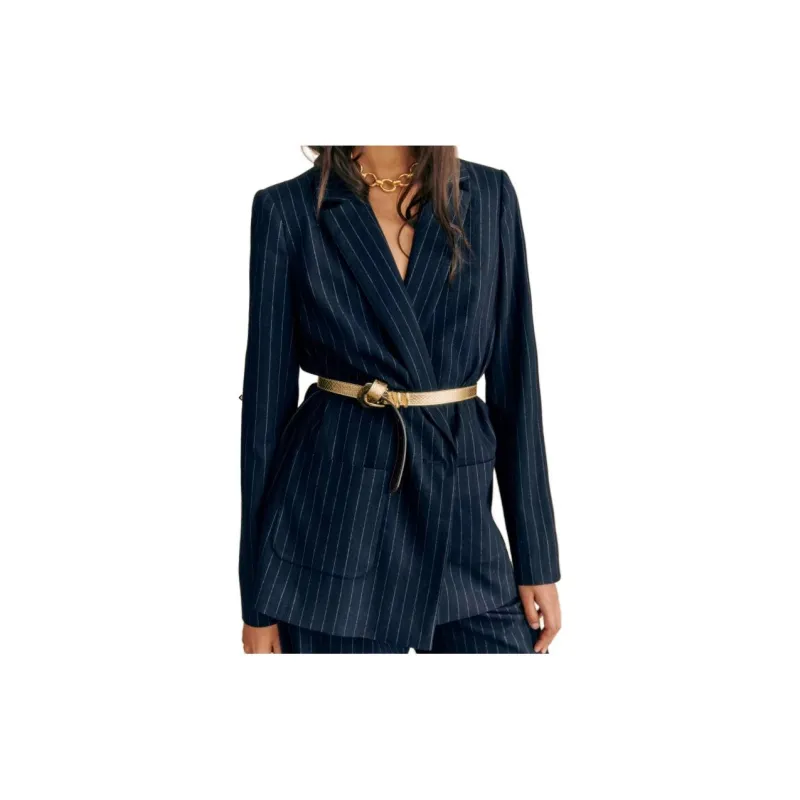 Sézane Business Suits Women's Marine Blue-1
