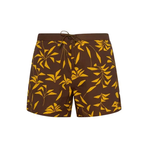 SAINT LAURENT Swimming Shorts Men Brown