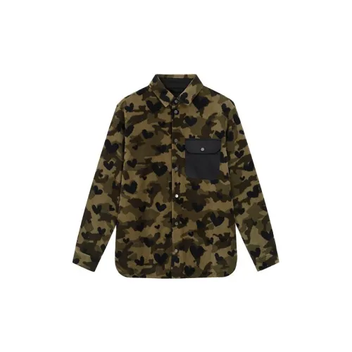 Neil Barrett Shirts Men Camouflage