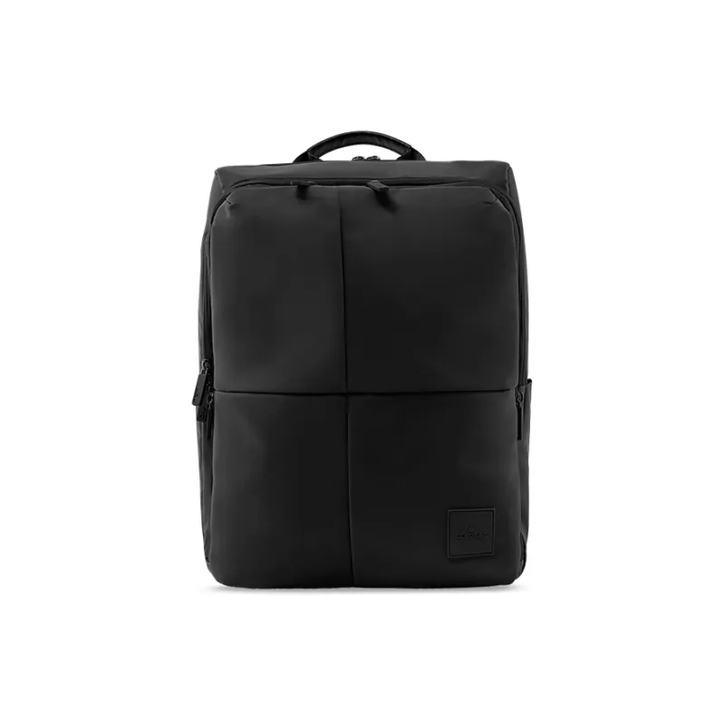 ECHOLAC Polyester Backpack Medium Size Unisex Orange/Black-8