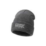 Gray Knitted Fabric Beanie