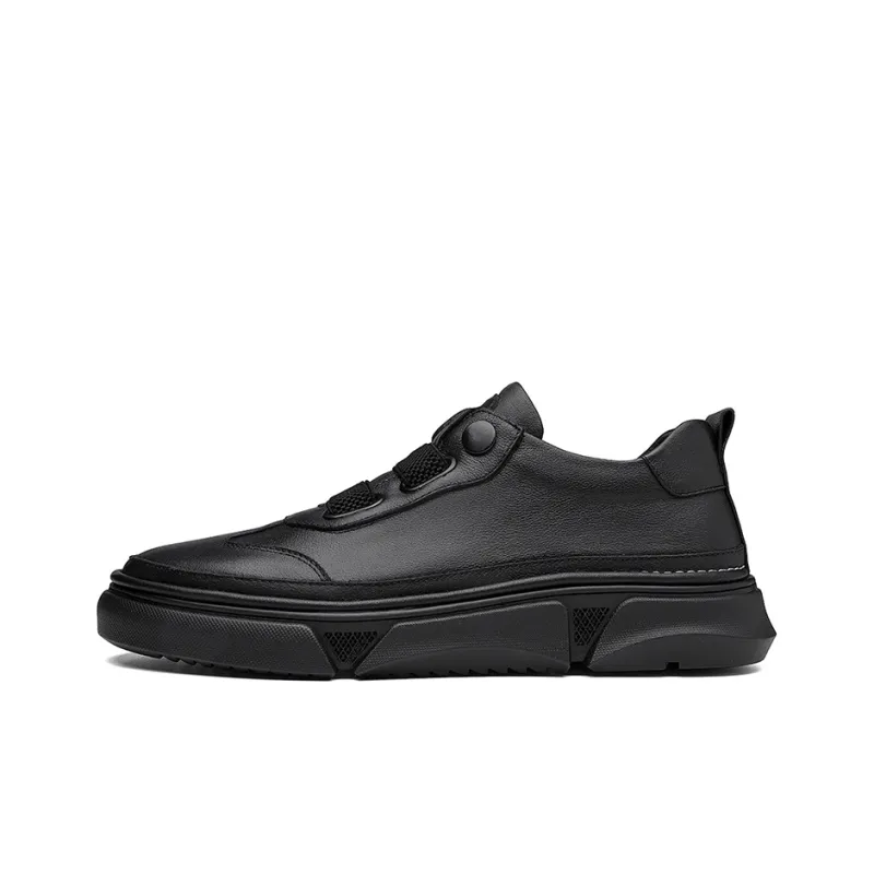 Jeep Men's Casual Shoes Men Low Top Black-0