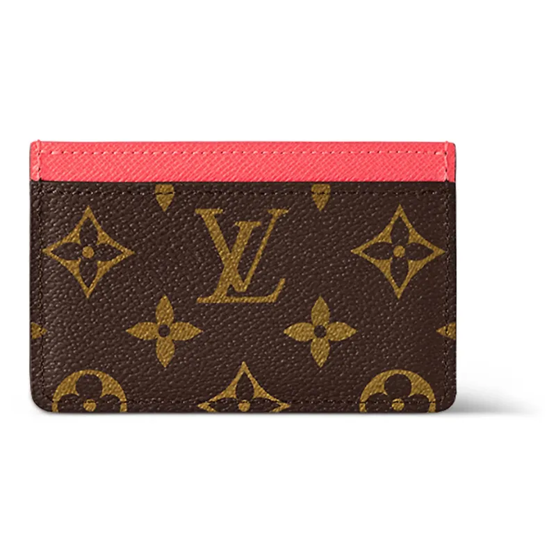 LOUIS VUITTON Card Holder Dragon Fruit Pink-2