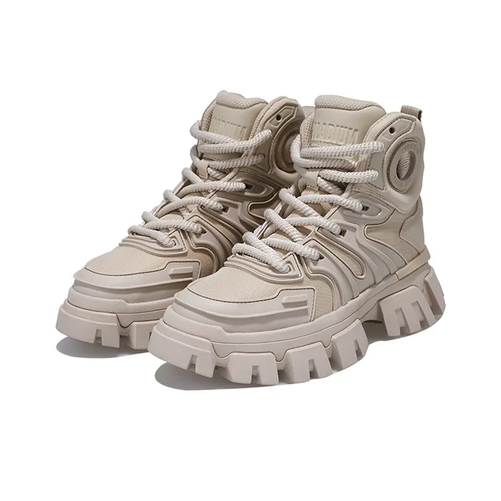 Palladium Ankle Boots Men's Beige Brown-2