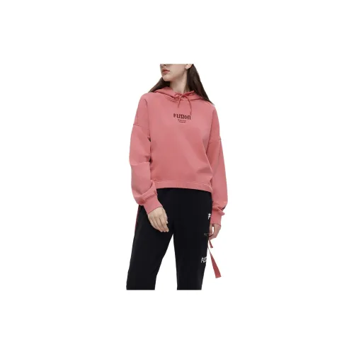 FILA FUSION WORKWEAR Sweatshirts Women's Grass Coral Red