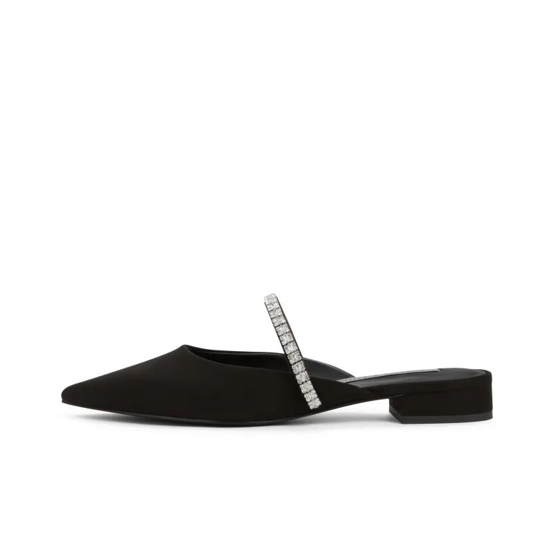 CHARLES&KEITH Closed Toe Slippers 2.1cm Women's-4