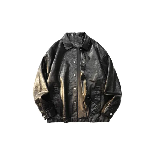 tre club Unisex Leather Jacket