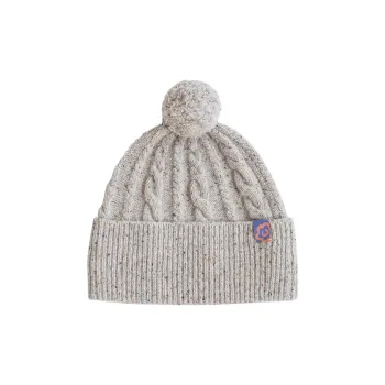 LOST PATTERN 80% Wool 20% Recycled Nylon Beanies Women's Oat