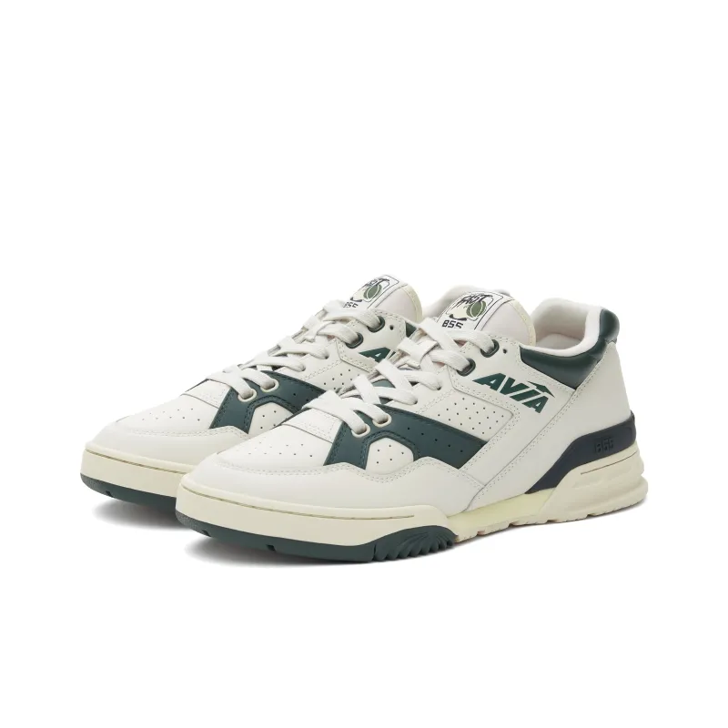 AVIA 855 Series Low Top Vintage Basketball Shoes Men's Beige Green-2