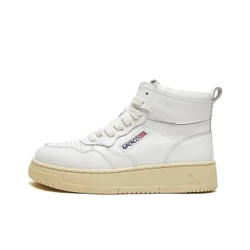 MALEMONKEY High-Top Skateboard Shoes Women's White