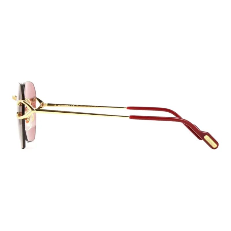 Cartier Geometric Frame Sunglasses-2