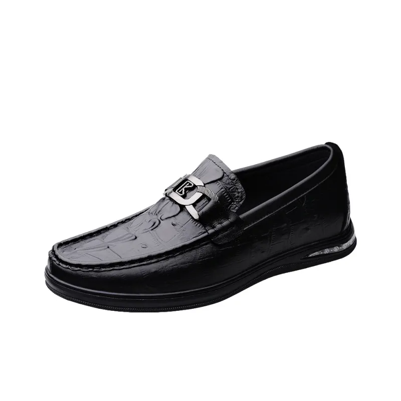 CKVUSAMG Gommino Loafers Unisex Black/Burgundy/Scarlet-15