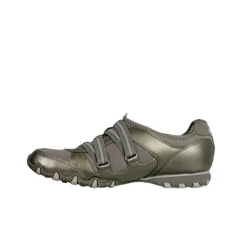 Skechers Rock Steady Low-Top Casual Shoes Women's Black Gray